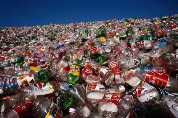 Garrafas PET para reciclagem